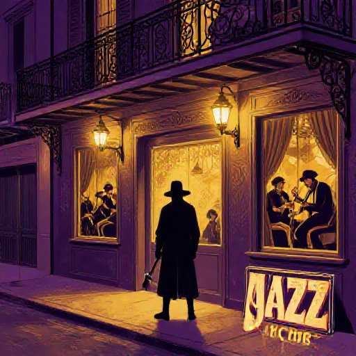 Illustration for The Axeman's Jazz Night