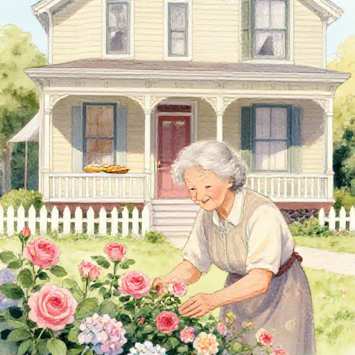 Illustration for Grandma's Boarding House
