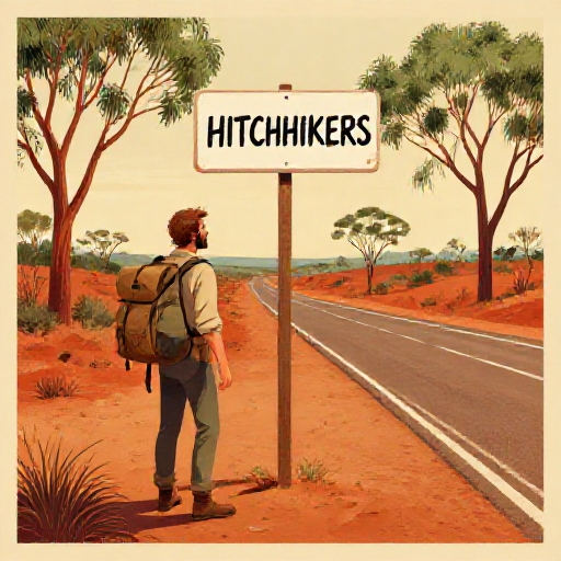 Illustration for The Helpful Hitchhiker