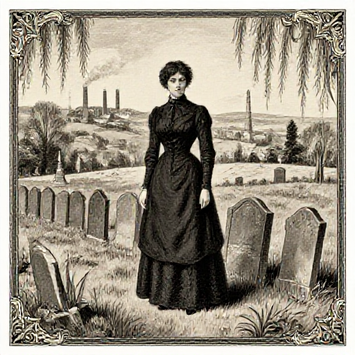 Illustration for The Widow of County Durham